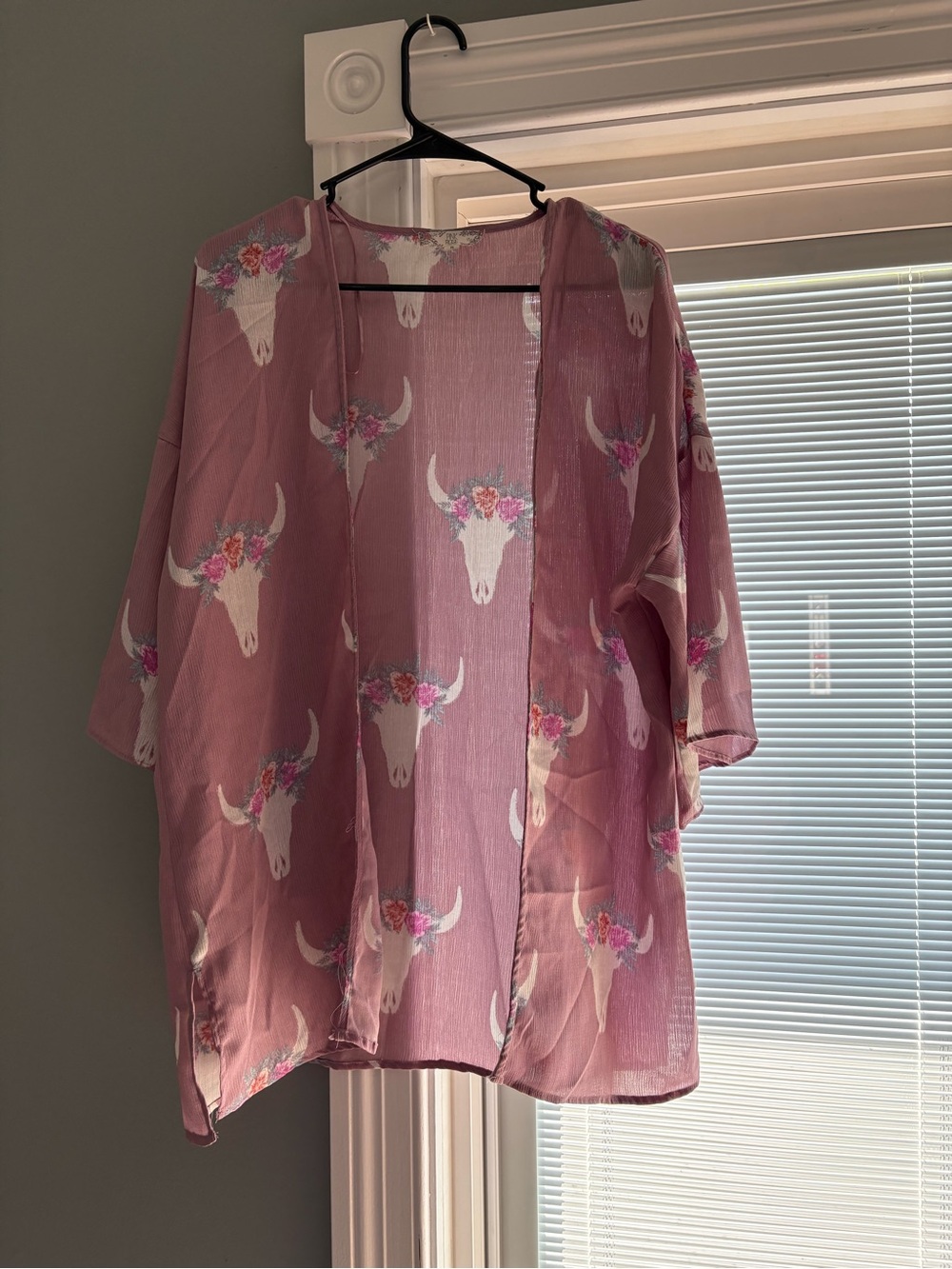 Pink Rose Kimono